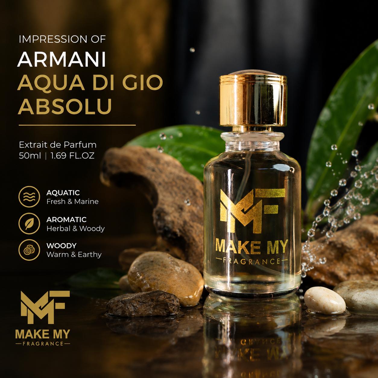 Impression of Armani Aqua Di Gio Absolu