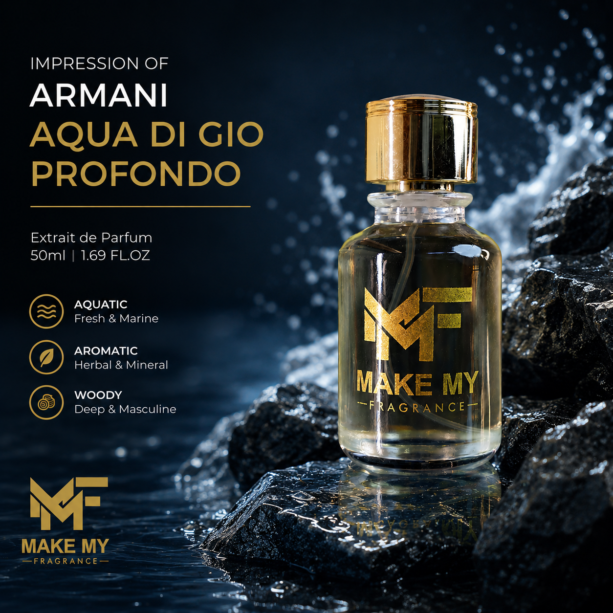 Impression of Armani Aqua Di Gio Profondo