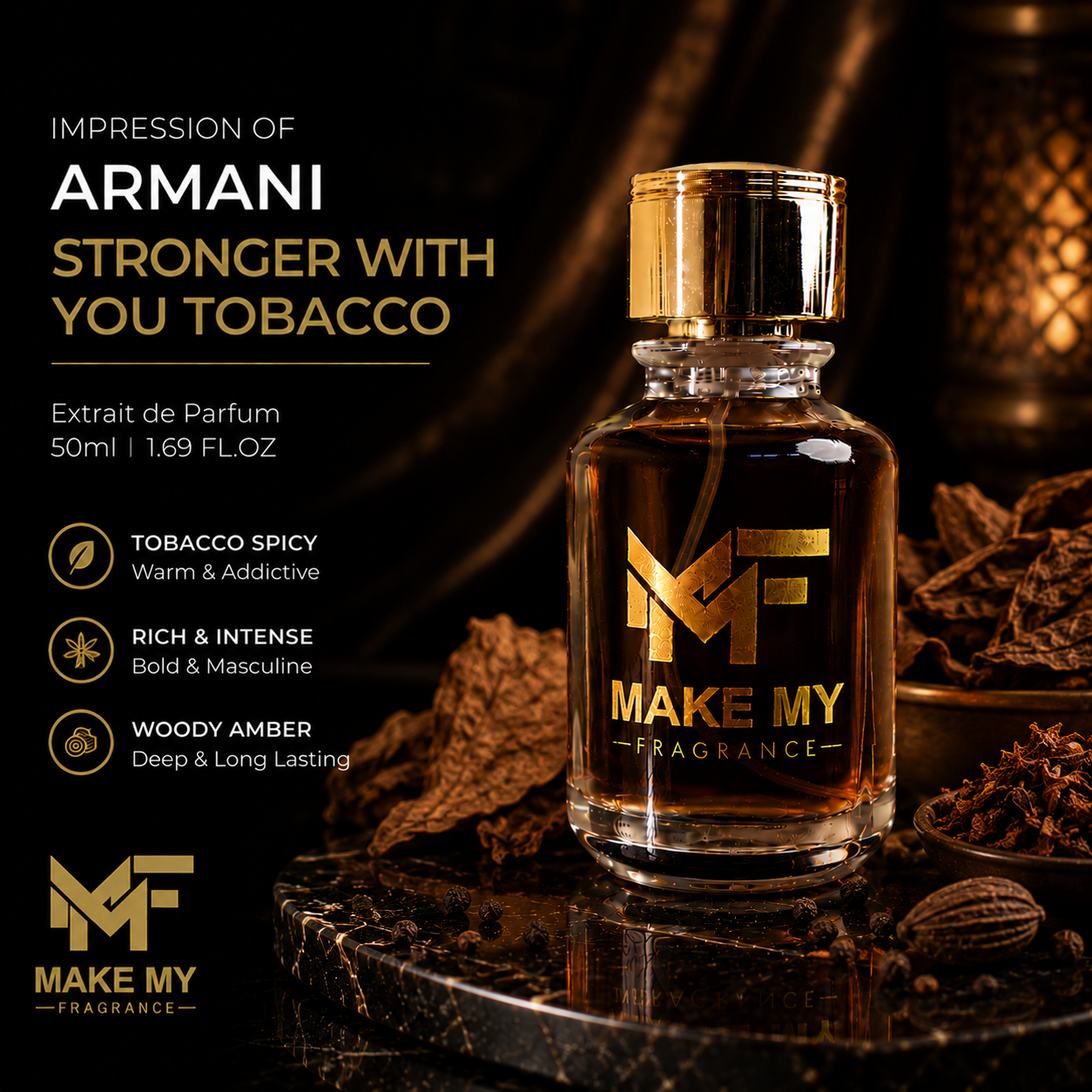 Impression of Armani Stronger With You Tobacco
