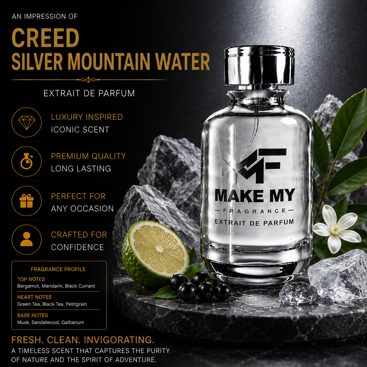 Impression of Creed Silver Mountain Water