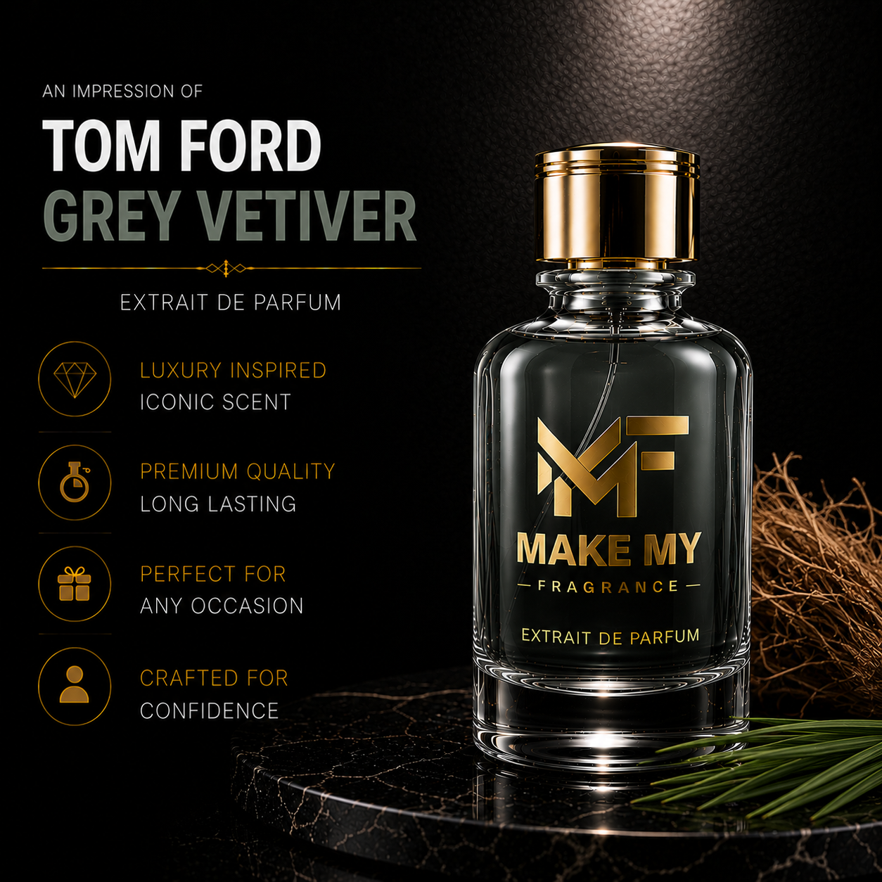 Impression of Tomford Grey Vetivert